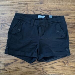 NWT Torrid Mid-rise Shorts 3.5 Inch Military Stretch Twill Womens Size 14 Black